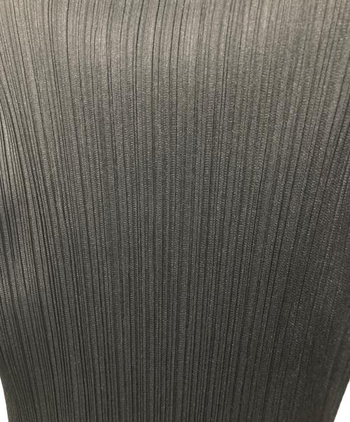 PLEATS PLEASE（プリーツプリーズ）PLEATS PLEASE (プリーツプリーズ) プリーツ長袖カットソー ブラック サイズ:3の古着・服飾アイテム
