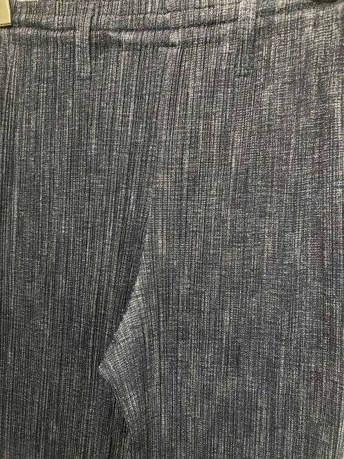 PLEATS PLEASE（プリーツプリーズ）PLEATS PLEASE (プリーツプリーズ) プリーツパンツ ネイビー サイズ:3の古着・服飾アイテム