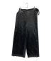 MM6 Maison Margiela（エムエムシックスメゾンマルジェラ）の古着「再構築ラップワイドパンツ」｜ネイビー
