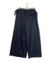 MM6 Maison Margiela (エムエムシックスメゾンマルジェラ) 再構築ラップワイドパンツ ネイビー サイズ:36：10000円