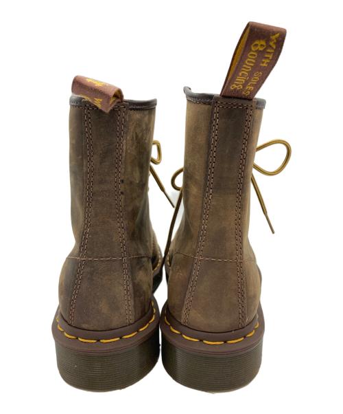 Dr.Martens（ドクターマーチン）Dr.Martens (ドクターマーチン) 8ホールブーツ ブラウン サイズ:4の古着・服飾アイテム