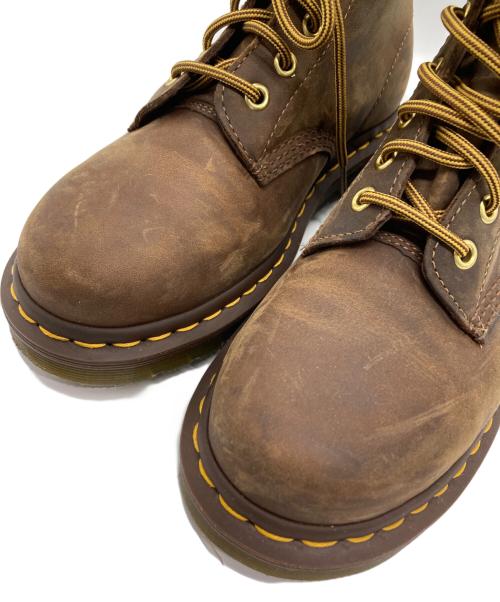 Dr.Martens（ドクターマーチン）Dr.Martens (ドクターマーチン) 8ホールブーツ ブラウン サイズ:4の古着・服飾アイテム