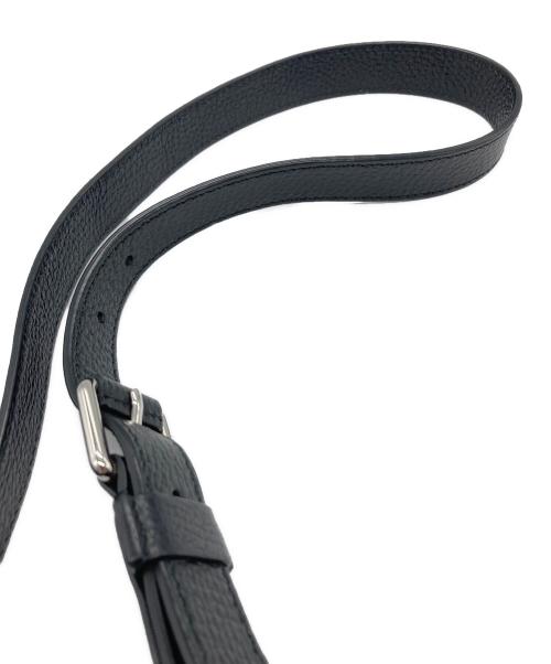 GUCCI（グッチ）GUCCI (グッチ) メッセンジャーバッグクロスバッグ/GGパターン/ナイロンショルダーバッグ ブラックの古着・服飾アイテム