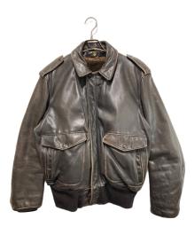 Schott（ショット）の古着「A-2 レザーフライトジャケット」｜ブラウン