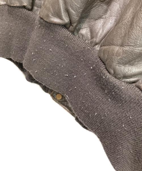 Schott（ショット）Schott (ショット) A-2 レザーフライトジャケット ブラウン サイズ:42の古着・服飾アイテム