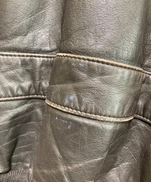 Schott（ショット）Schott (ショット) A-2 レザーフライトジャケット ブラウン サイズ:42の古着・服飾アイテム