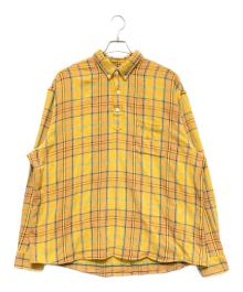 SUPREME（シュプリーム）の古着「Pullover Plaid Flannel」｜ゴールド