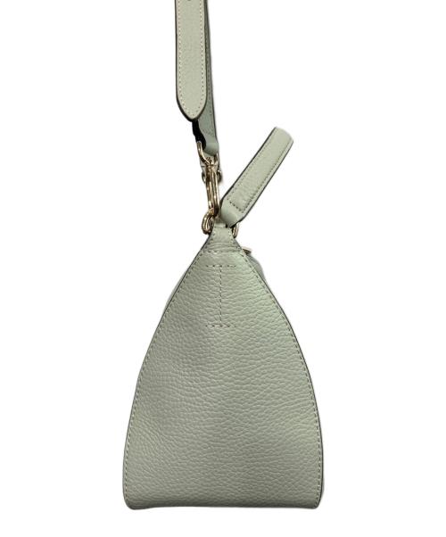 FURLA（フルラ）FURLA (フルラ) プリムラSトップハンドルバッグ 黄緑の古着・服飾アイテム