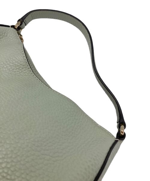 FURLA（フルラ）FURLA (フルラ) プリムラSトップハンドルバッグ 黄緑の古着・服飾アイテム