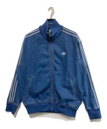 adidas（アディダス）の古着「アディカラー デニム ファイヤーバード トラックトップ」｜ブルー