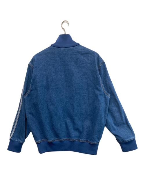 adidas（アディダス）adidas (アディダス) アディカラー デニム ファイヤーバード トラックトップ ブルー サイズ:2XLの古着・服飾アイテム