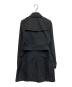 BURBERRY BRIT (バーバリーブリット) 裏地チェックトレンチコート ブラック サイズ:6：14000円