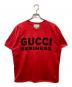 GUCCI（グッチ）の古着「SEXINESSプリントTシャツ　616036 XJCK1　グッチ」｜レッド