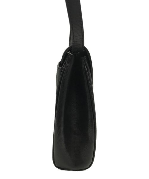 CELINE（セリーヌ）CELINE (セリーヌ) サークルロゴ金具ショルダーバッグ ブラックの古着・服飾アイテム