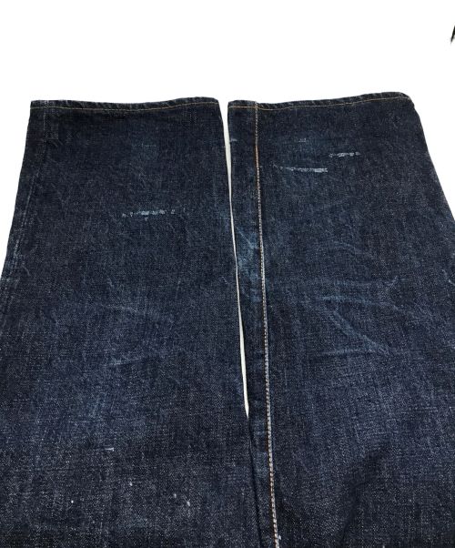 EVISU（エヴィス）EVISU (エビス) 道楽ペイントデニムパンツ インディゴ サイズ:31の古着・服飾アイテム