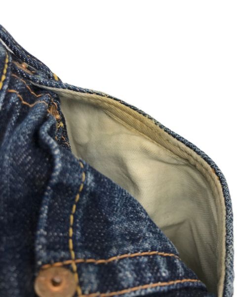 EVISU（エヴィス）EVISU (エビス) 道楽ペイントデニムパンツ インディゴ サイズ:31の古着・服飾アイテム