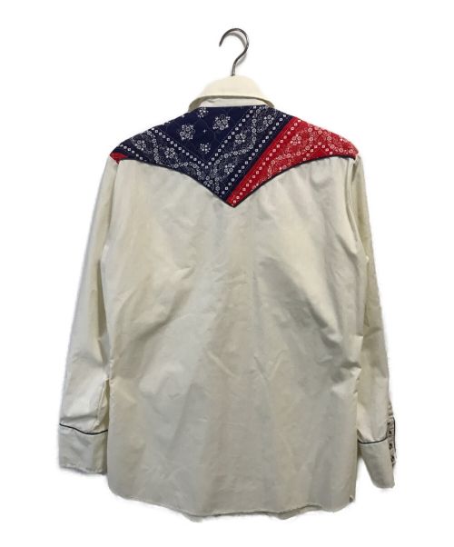 H BAR C（エイチバーシー）H BAR C (エイチバーシー) ウエスタンシャツ トリコロールカラー サイズ:不明の古着・服飾アイテム