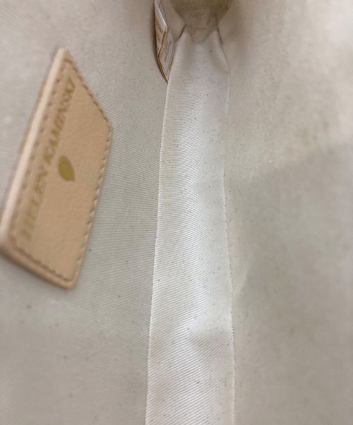 HELEN KAMINSKI（ヘレンカミンスキー）HELEN KAMINSKI (ヘレンカミンスキー) ラフィアハンドバッグ ベージュの古着・服飾アイテム