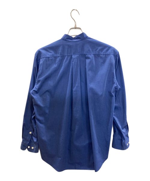im MEN ISSEY MIYAKE（アイム メン イッセイミヤケ）im MEN ISSEY MIYAKE (アイム メン イッセイミヤケ) バンドカラーシャツ ネイビー サイズ:表記無しの古着・服飾アイテム