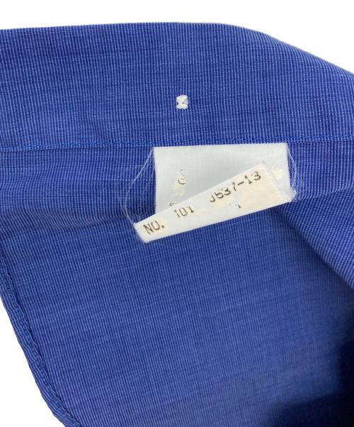 im MEN ISSEY MIYAKE（アイム メン イッセイミヤケ）im MEN ISSEY MIYAKE (アイム メン イッセイミヤケ) バンドカラーシャツ ネイビー サイズ:表記無しの古着・服飾アイテム