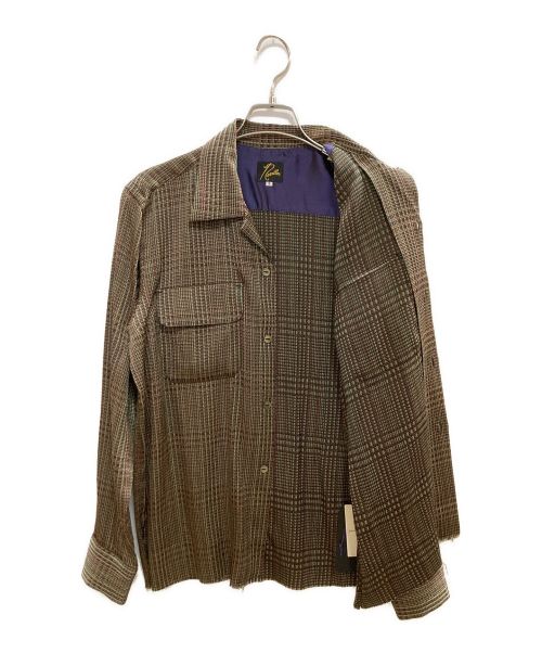 Needles（ニードルズ）Needles (ニードルズ) JOURNAL STANDARD (ジャーナルスタンダード) C.O.B. CLASSIC SHIRT ブラウン サイズ:Sの古着・服飾アイテム