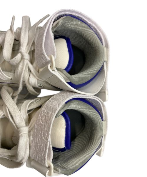 Dior（ディオール）Dior (ディオール) B27ハイトップスニーカー ホワイト×ブルー サイズ:42の古着・服飾アイテム