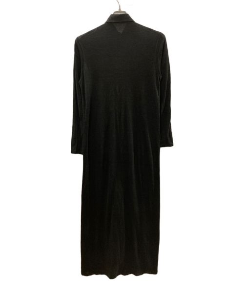 edit.for lulu（エディットフォールル）edit.for lulu (エディットフォールル) リネンシャツワンピース ブラック サイズ:Sの古着・服飾アイテム