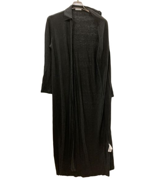 edit.for lulu（エディットフォールル）edit.for lulu (エディットフォールル) リネンシャツワンピース ブラック サイズ:Sの古着・服飾アイテム