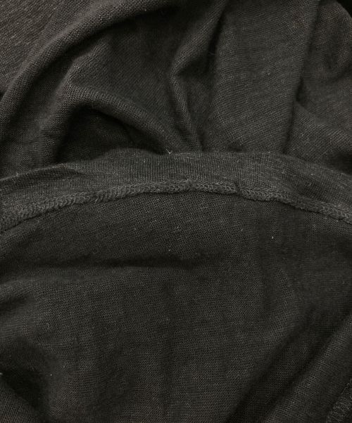 edit.for lulu（エディットフォールル）edit.for lulu (エディットフォールル) リネンシャツワンピース ブラック サイズ:Sの古着・服飾アイテム