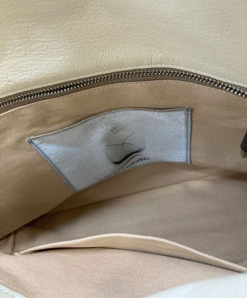 HIROKO HAYASHI（ヒロコ ハヤシ）HIROKO HAYASHI (ヒロコ ハヤシ) CARDINALEワンショルダーバッグ アイボリーの古着・服飾アイテム