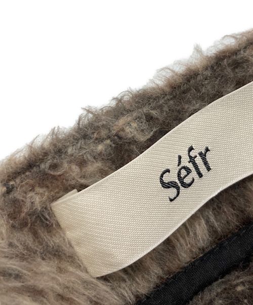 Sefr（セファ）Sefr (セファ) JUPG CARDIGAN ブラウン サイズ:Sの古着・服飾アイテム