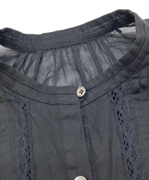 Spick and Span（スピック＆スパン）Spick and Span (スピックアンドスパン) 60ローンフレンチレースブラウス/スピックアンドスパン/24051200209020 ブラック サイズ:Freeの古着・服飾アイテム