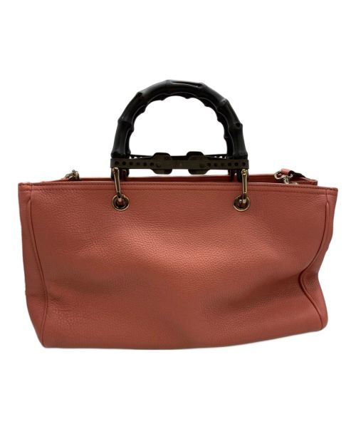 GUCCI（グッチ）GUCCI (グッチ) バンブーショッパー2way/GUCCI/バンブー/323660 520981の古着・服飾アイテム