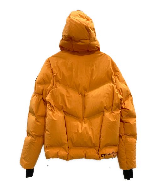 MONCLER GRENOBLE（モンクレール グルノーブル）MONCLER GRENOBLE (モンクレール グルノーブル) Arcesazショートダウンジャケット　H20971A00026 5399D オレンジ サイズ:3の古着・服飾アイテム