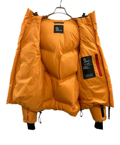 MONCLER GRENOBLE（モンクレール グルノーブル）MONCLER GRENOBLE (モンクレール グルノーブル) Arcesazショートダウンジャケット　H20971A00026 5399D オレンジ サイズ:3の古着・服飾アイテム
