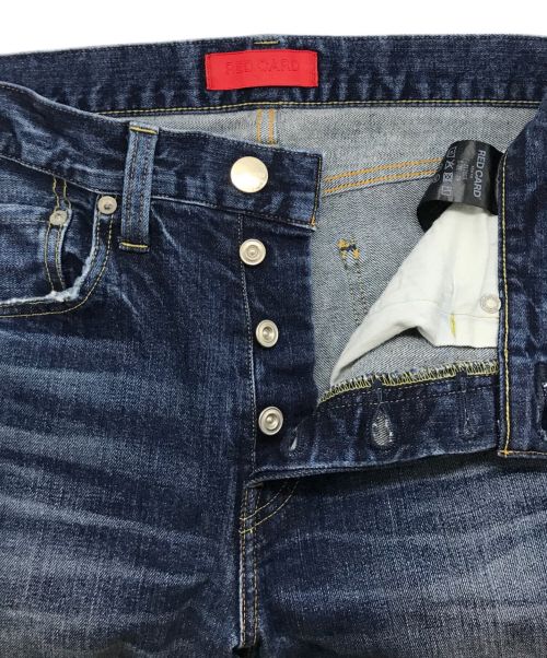 RED CARD（レッドカード）RED CARD (レッドカード) Vintage Darkテーパードデニムパンツ インディゴ サイズ:29の古着・服飾アイテム