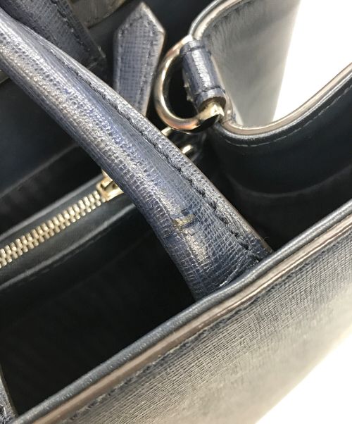 FENDI（フェンディ）FENDI (フェンディ) 2WAYバッグ ネイビーの古着・服飾アイテム