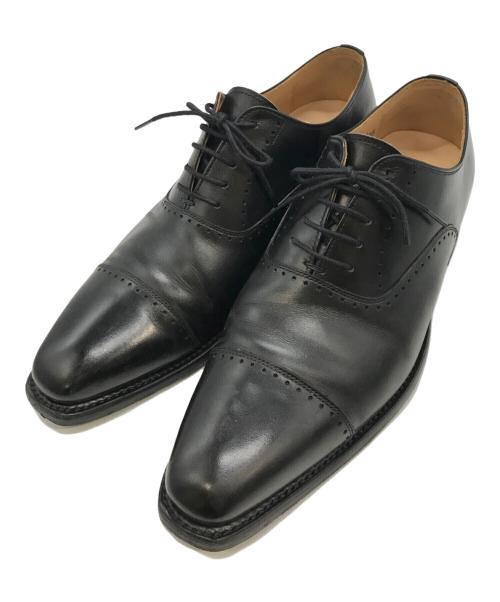 SCOTCH GRAIN（スコッチグレイン）SCOTCH GRAIN (スコッチグレイン) ストレートチップシューズ/スコッチグレイン ブラック サイズ:25cmの古着・服飾アイテム