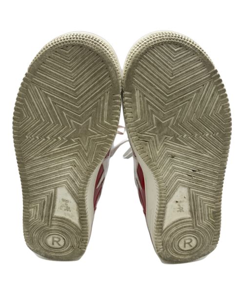 A BATHING APE（ア ベイシング エイプ）A BATHING APE (アベイシングエイプ) BAPESTA/A BATHING APE レッド サイズ:27の古着・服飾アイテム