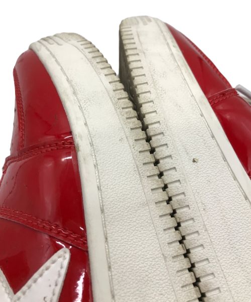 A BATHING APE（ア ベイシング エイプ）A BATHING APE (アベイシングエイプ) BAPESTA/A BATHING APE レッド サイズ:27の古着・服飾アイテム