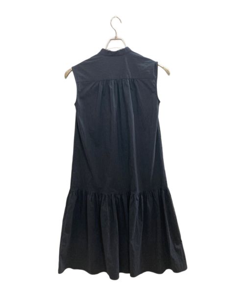 journal standard L'essage（ジャーナルスタンダード レサージュ）journal standard L'essage (ジャーナルスタンダード レサージュ) TCタイプライターノースリーブワンピース/	journal standard L'essage ネイビー サイズ:表記なしの古着・服飾アイテム