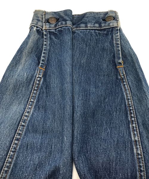 LEVI'S（リーバイス）LEVI'S (リーバイス) 4thデニムジャケット　リーバイス　 ボタン裏524 BIGE 不均等V インディゴ サイズ:表記なしの古着・服飾アイテム