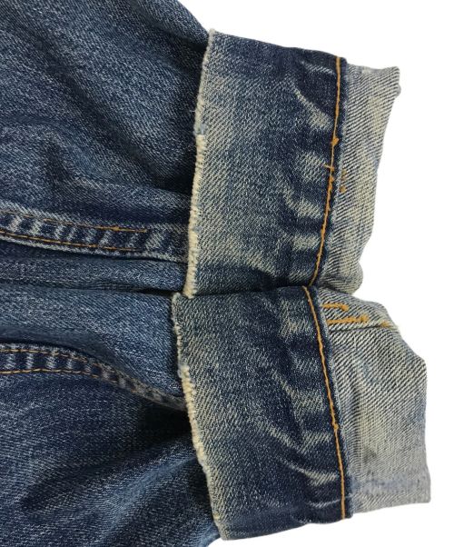 LEVI'S（リーバイス）LEVI'S (リーバイス) 4thデニムジャケット　リーバイス　 ボタン裏524 BIGE 不均等V インディゴ サイズ:表記なしの古着・服飾アイテム