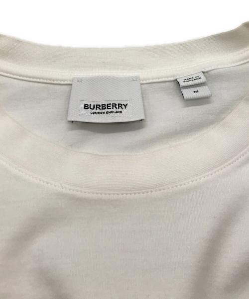 BURBERRY（バーバリー）BURBERRY (バーバリー) ホースフェリーPTT　Ｔシャツ　バーバリー ホワイト サイズ:Ｍの古着・服飾アイテム