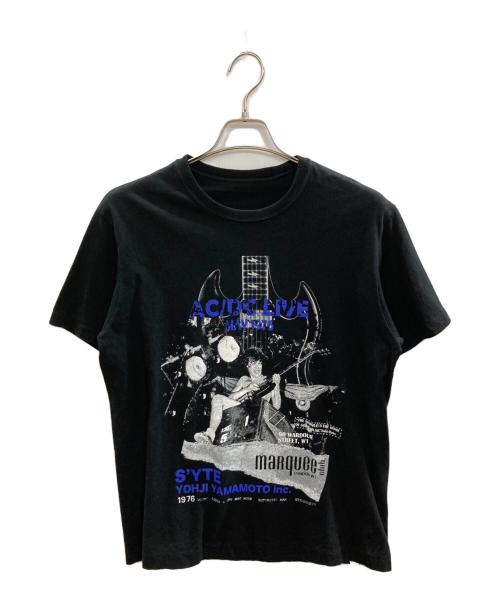 KUME.JP（クメ）KUME.JP (クメ) s'yte (サイト) プリントTシャツ/クメ/サイト/UM-T80-006/AC/DC ブラック サイズ:2の古着・服飾アイテム