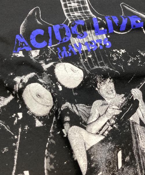 KUME.JP（クメ）KUME.JP (クメ) s'yte (サイト) プリントTシャツ/クメ/サイト/UM-T80-006/AC/DC ブラック サイズ:2の古着・服飾アイテム