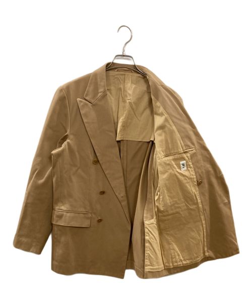 LE（エルイー）LE (エルイー) DOUBLE ジャケット ベージュ サイズ:3の古着・服飾アイテム
