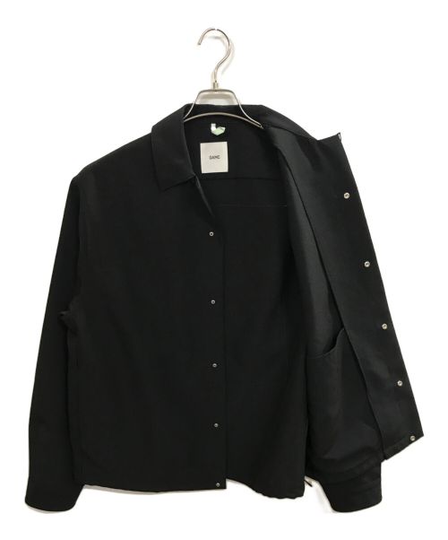 OAMC（オーエーエムシー）OAMC (オーエーエムシー) バックデザインスナップボタンシャツ ブラック サイズ:Sの古着・服飾アイテム