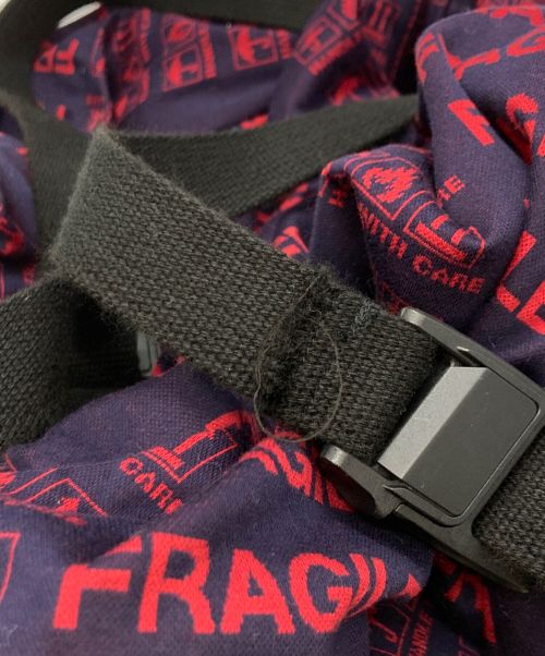 SHAREEF（シャリーフ）SHAREEF (シャリーフ) FRAGILE ROGO SEPARATE SLEEVE レッド×パープル サイズ:1の古着・服飾アイテム