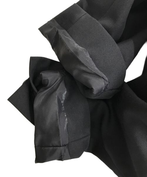 REGULATION Yohji Yamamoto（レギュレーションヨウジヤマモト）REGULATION Yohji Yamamoto (レギュレーションヨウジヤマモト) ピークドラペルジャケット ブラック サイズ:1の古着・服飾アイテム